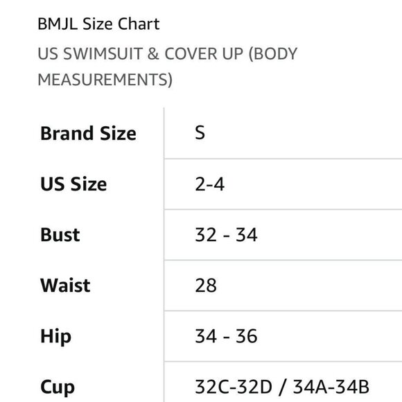 BMJL Women’s 2 Piece Swimsuit Small Blue Color Block High Waist Tank Bikini - Picture 6 of 8